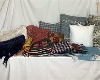 Pillows, Blankets and More