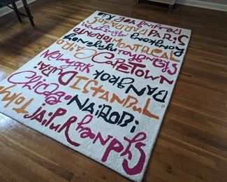 100% Wool Area Rug (Size 5ft x 8ft)