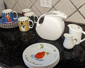 Variety of china & crockery