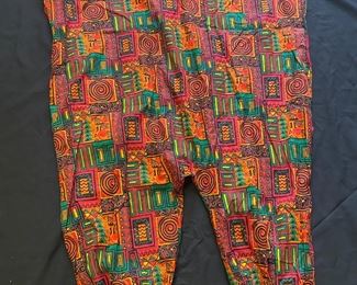 African Apparel Orange Green Red Yellow