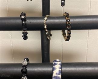 Black and Navy Bracelets