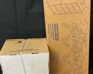 Bookshelf and Lighting in a Box