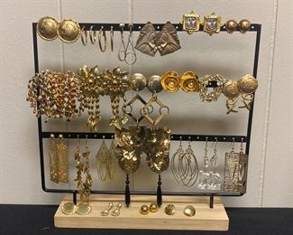 Gold Colored Earrings