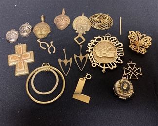Gold Colored Pendants