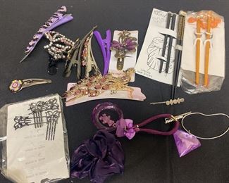 Hair Sticks Clips and More
