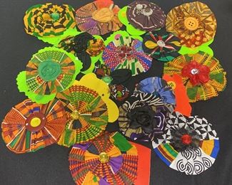 Homemade Brooches and Clips