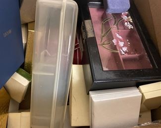 Mystery Lot of Empty Jewelry Boxes