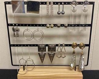 Silver Colored Earrings