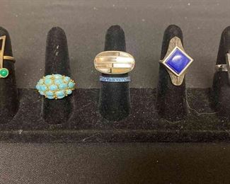 Six Rings Green Blue And More