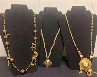 Three Long Necklaces