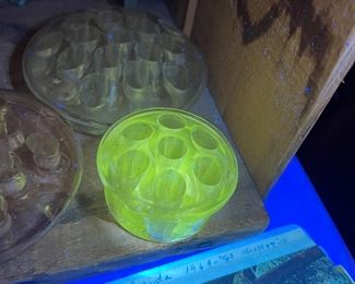 Uranium Glow Glass 
