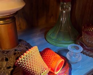 Green Uranium Glow Glass 