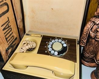 Antique Box Telephone 