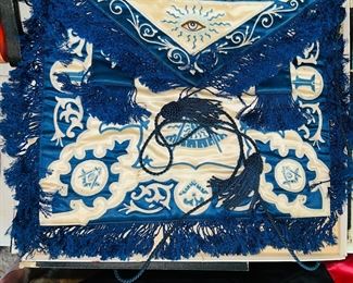 Masonic Wall Hanging - Crocheted 