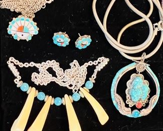 Sterling Silver, Native American Artists & More 