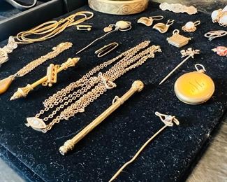 Antiques, Gold, GF & Plated 