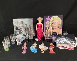 Blonde Brilliance by Chris Notarile Ceramic Collectibles Marilyn Monroe Stemware and Apparel