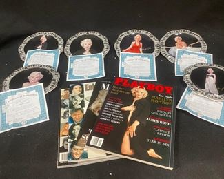 Marilyn Monroe The Jeweled Tribute by Alfred Durante Collectible Plates