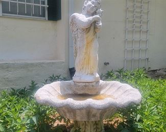 Garden fountains, and statuaries...