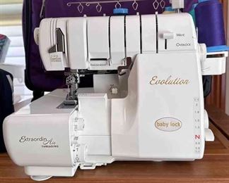 Baby Lock Evolution Serger Overlock plus Accessories