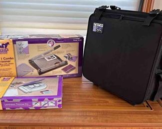 Purple Cows Laminator Trimmer Organizer