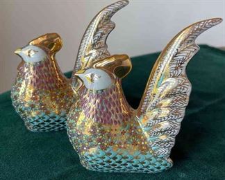 Collectible Antique Salt & Pepper Roosters