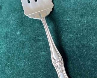Antique Sterling Silver Meat Fork