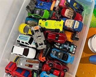 Die cast matchbox, hot wheels, and more!