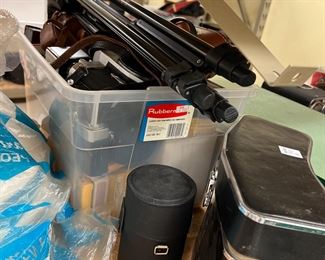 Many many vintage cameras