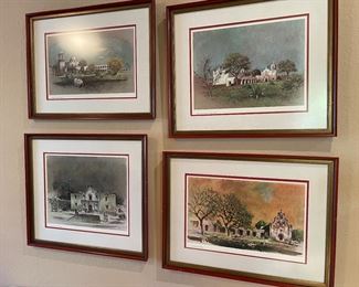 missions- have all info  think we have the whole set of 6 framed- 