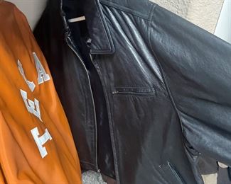 many retro leather jackets 
