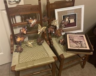 set of 2 vintage chairs - and more stuff !!