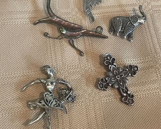 vintage sterling items