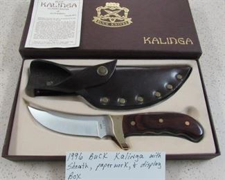 1996 Buck Kalinga Knife - Mint Condition