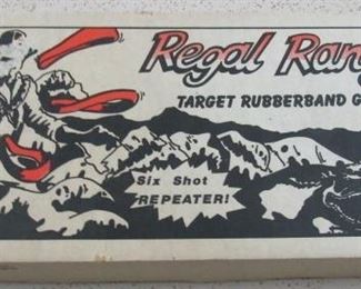 1983 Regal Ranger Target Rubberband Gun Kit - Mint Condition in Box