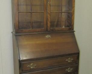 Cherry Bookcase/Secretary 