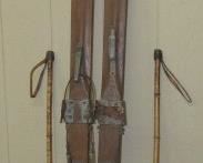 Old Wooden Skis 