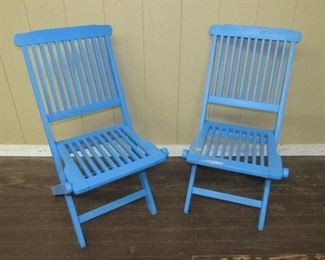 Wooden Folding Chairs