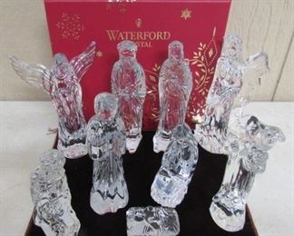 Waterford Crystal Nativity Set