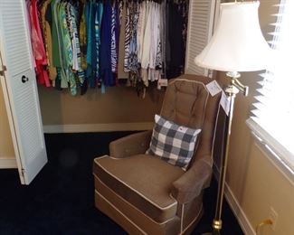 Upholstered chair 1 of 23, Nice ladies clothes