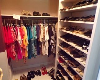 more clothes and shoes