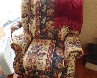 nice up holstered chair