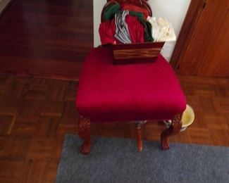 vintage upholstered chair