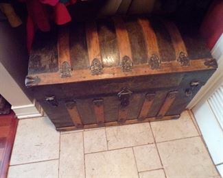 vintage camel back trunk
