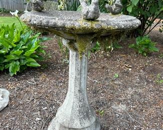 Fountain Bird bath