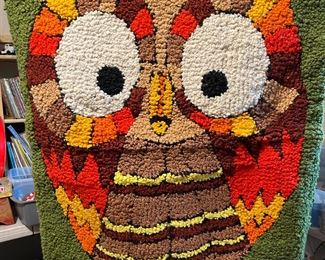 Owl Hook rug