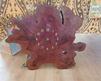 Check out this INSANE vintage Cypress clock, straight out of 1975!  $200.