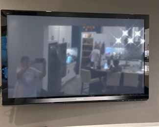 60" Panasonic Plasma HDTV with Amazon Fire Stick and Wall Mount