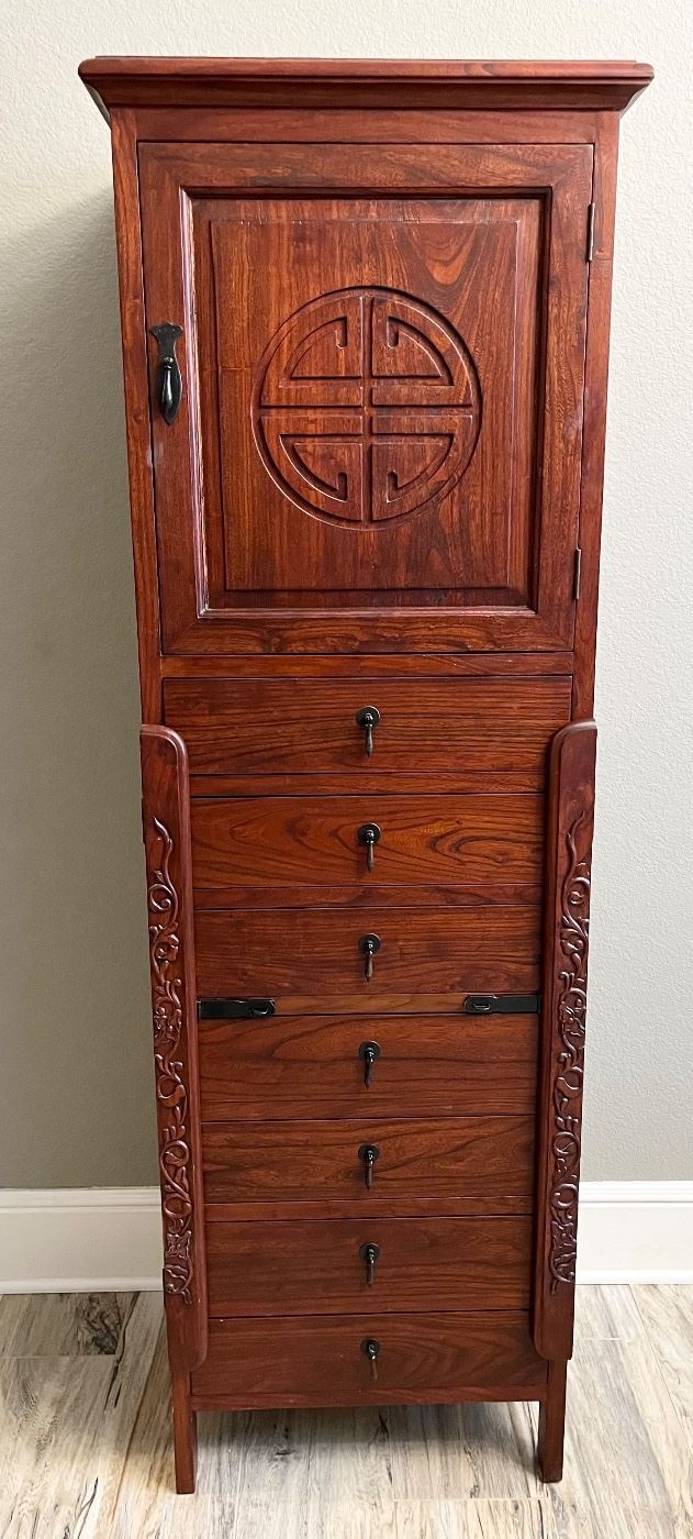 All wood Jewelry Chest