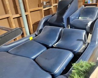 PAT WALKER EXERSIZE BED, 5 CYCLES. PERFECT FOR HOME OR BUSINESS. A PASSIVE WAY TO SHAPE AND TONE.  GREAT FOR TIRES MUSCLES & CIRCULATION, FLUID RETENTION & RELAXATION.    MACHINE HAS 5 SETTINGS & TIMER FOR EACH CYCLE.  REQUIRES 220 WIRING.  THIS ITEM IS IN A BASEMENT